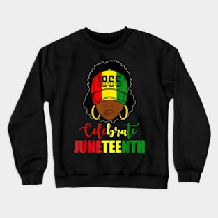 Juneteenth Tshirt Women Loc'd Hair Remembering My Ancestors T-Shirt Crewneck Sweatshirt